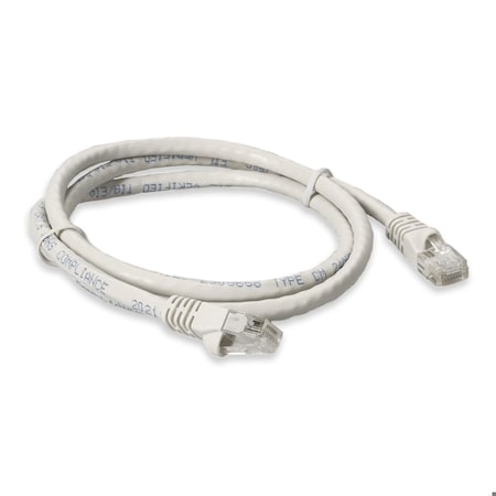 Add-On 10FT RJ-45 MALE TO RJ-45 MALE STRAIGHT WHITE CAT6 UTP PVC COPPER PATCH CABLE ADD-10FCAT6-WE